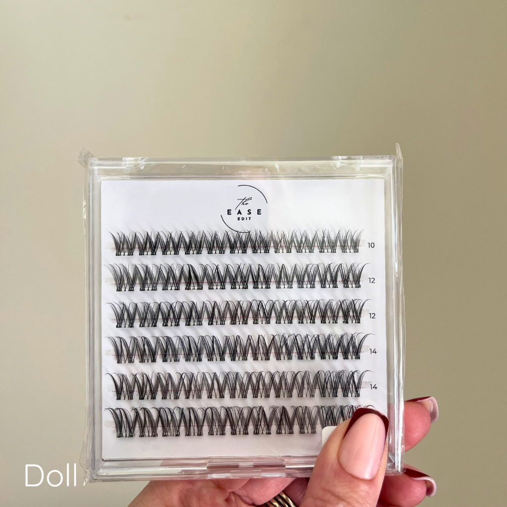 Pre Glued Eyelash Extension Cluster Kits