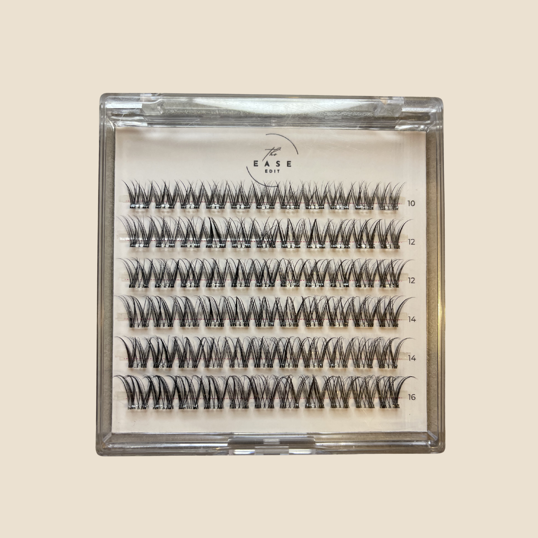 Pre Glued Eyelash Extension Cluster Kits